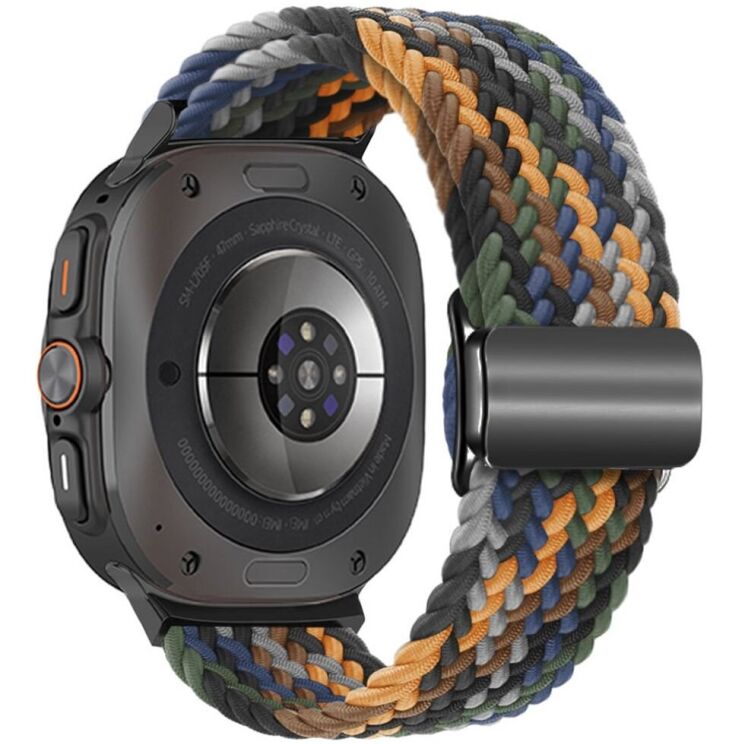 Ремешок Deexe Knitted Strap для Samsung Galaxy Watch Ultra (47mm) - Multicolor: фото 1 из 5