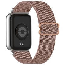 Ремешок Deexe Knitted Strap для Xiaomi Redmi Watch 4 / 5 / Mi Smart Band 8 Pro / Band 9 Pro - Rose Pink: фото 1 из 9