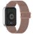 Ремешок Deexe Knitted Strap для Xiaomi Redmi Watch 4 / 5 / Mi Smart Band 8 Pro / Band 9 Pro - Rose Pink: фото 1 из 9