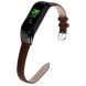 Ремінець Deexe Leather Strap для Xiaomi Mi Band 7 - Brown (298705Z). Фото 6 з 6