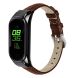 Ремінець Deexe Leather Strap для Xiaomi Mi Band 7 - Brown (298705Z). Фото 1 з 6