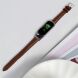 Ремінець Deexe Leather Strap для Xiaomi Mi Band 7 - Brown (298705Z). Фото 3 з 6