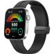 Ремінець Deexe Magnetic Braselet для Huawei Watch Fit 3 - Black (357108B). Фото 2 з 5