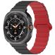 Ремешок Deexe Magnetic Strap для Samsung Galaxy Watch Ultra (47mm) - Black / Red (358015BR). Фото 2 из 7