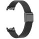 Ремінець Deexe Milanese Bracelet для Xiaomi Mi Smart Band 8 / 9 - Black (326007B). Фото 4 з 8