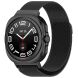 Ремешок Deexe Milanese Stainless Steel для Samsung Galaxy Watch Ultra (47mm) - Black (358002B). Фото 4 из 8