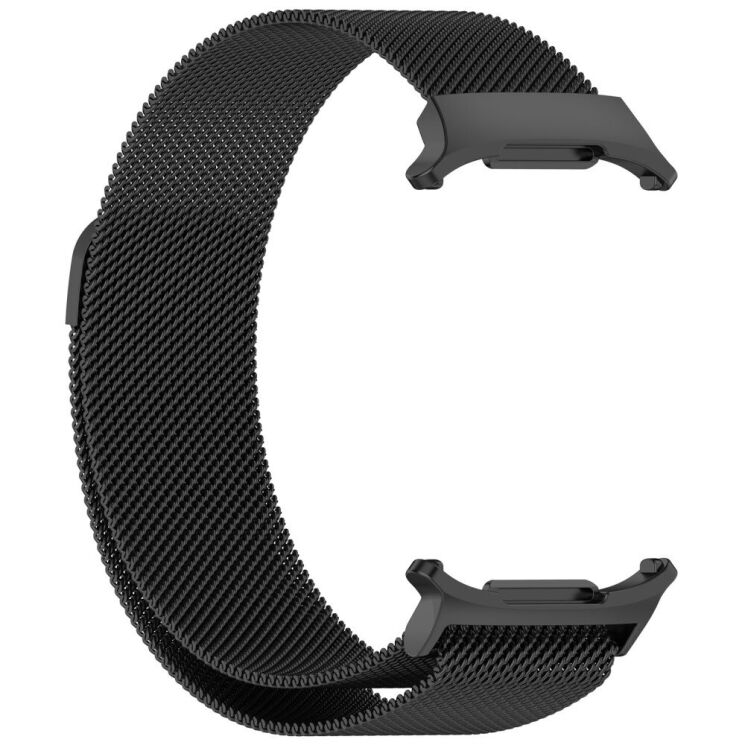 Ремешок Deexe Milanese Stainless Steel для Samsung Galaxy Watch Ultra (47mm) - Black: фото 2 из 8