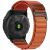 Ремешок Deexe Nylon Leather для Garmin з кріпленням Quick Fit 22mm - Terracotta: фото 1 из 6