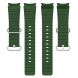 Ремешок Deexe Ocean Strap для Samsung Galaxy Watch 4 / 5 / 6 / 7 / FE (40mm) - Army Green (335030AG). Фото 4 из 7