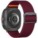 Ремешок Deexe Orbit Flex для Samsung Galaxy Watch Ultra (47mm) - Wine Red (358028WR). Фото 1 из 5