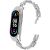 Ремешок Deexe Phoenix Flame для Xiaomi Mi Smart Band 8 / 9 - Silver: фото 1 из 3