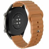 Ремінець Deexe Silicone Strap для годинників з шириною кріплення 22мм - Brown (895502Z)