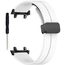 Ремінець Deexe Soft Line для Xiaomi Amazfit T-ReX 3 - White: фото 1 з 3