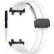 Ремінець Deexe Soft Line для Xiaomi Amazfit T-ReX 3 - White (382700W). Фото 1 з 3