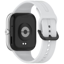 Ремінець Deexe Soft Silicone для Xiaomi Redmi Watch 4 / 5 / Mi Smart Band 8 Pro / Band 9 Pro - Light Grey: фото 1 з 9