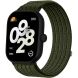 Ремешок Deexe Soft Weave для Xiaomi Redmi Watch 4 / Watch 5 / Watch 6 / Mi Smart Band 8 Pro / Band 9 Pro - Dark Green (391405DG). Фото 2 из 5
