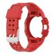 Ремінець Deexe Solid Color для Samsung Galaxy Watch 4 / 5 (44mm) - Red (284532R). Фото 3 з 6