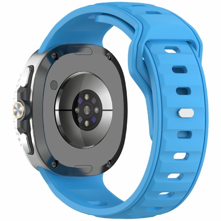 Ремінець Deexe Sport Band для Samsung Galaxy Watch 8 (40/44mm) / 8 Classic - Sky Blue: фото 1 з 6