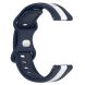 Ремінець Deexe Sport Strap для годинників з шириною кріплення 20мм - Midnight Blue / White (895428LW). Фото 4 з 5