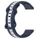 Ремінець Deexe Sport Strap для годинників з шириною кріплення 20мм - Midnight Blue / White (895428LW). Фото 3 з 5