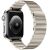 Ремінець Deexe Stainless Steel Mag для Apple Watch 42 (Series 10) / 41 / 40 / SE 40 / 38 - Starlight: фото 1 з 6