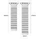 Ремінець Deexe Stainless Steel Mag для Apple Watch 42 (Series 10) / 41 / 40 / SE 40 / 38 - Silver (345133S). Фото 6 з 6
