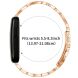 Ремінець Deexe Steel Strap для Garmin CIRQA - Rose Gold (362606RG). Фото 7 з 7