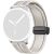 Ремешок KALEBOL Magnetic Nylon Band для Samsung Galaxy Watch 8 (40/44mm) / 8 Classic - Starlight: фото 1 из 6