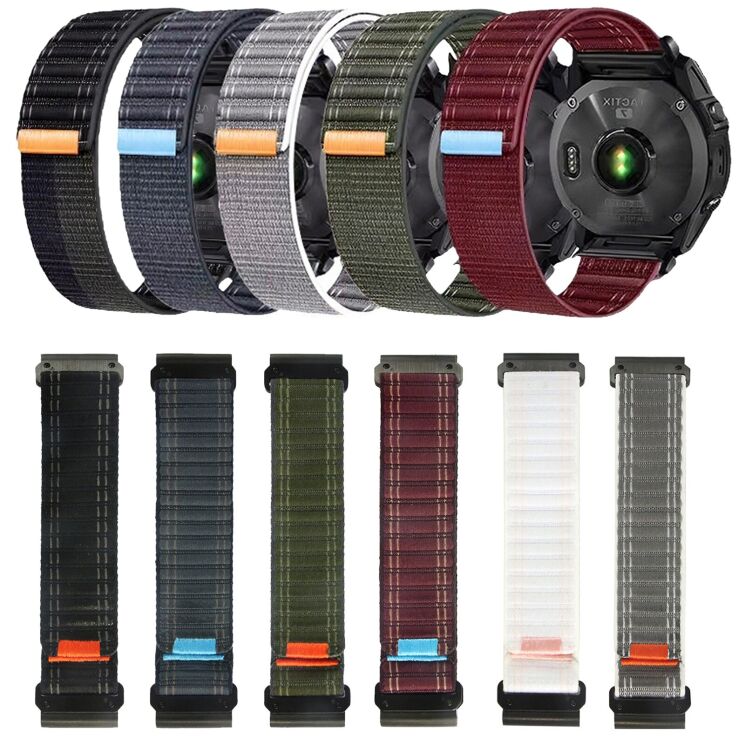 Ремешок Reframe Wave Force для часов Garmin с креплением Quick Fit 26mm - Seashell: фото 5 из 6