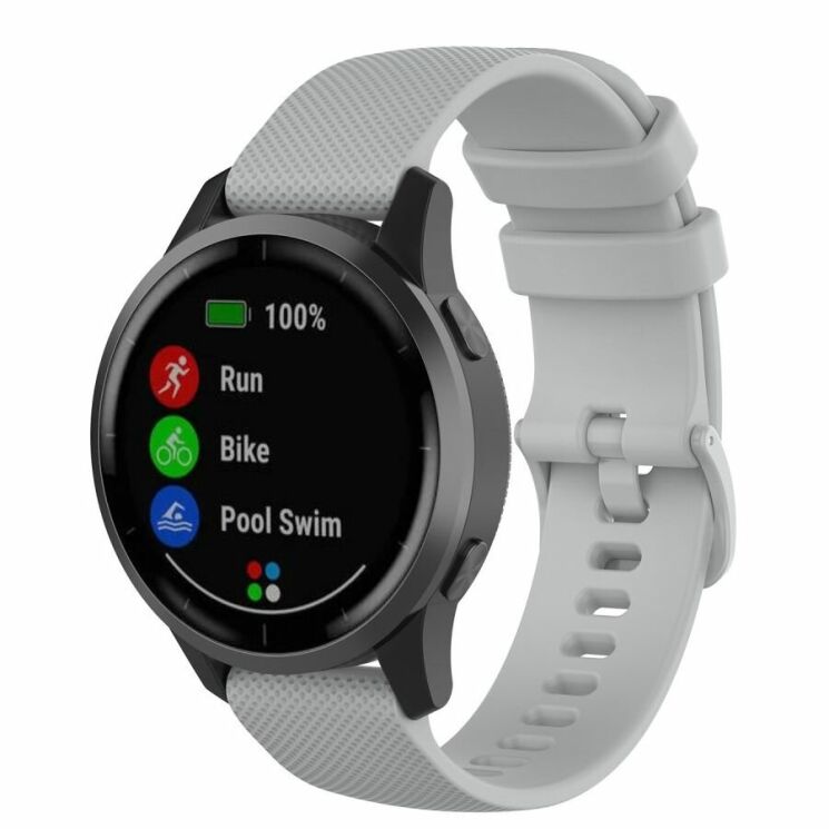 Ремешок UniCase Rhombus Texture для Huawei Watch GT 2e - Grey: фото 1 из 5