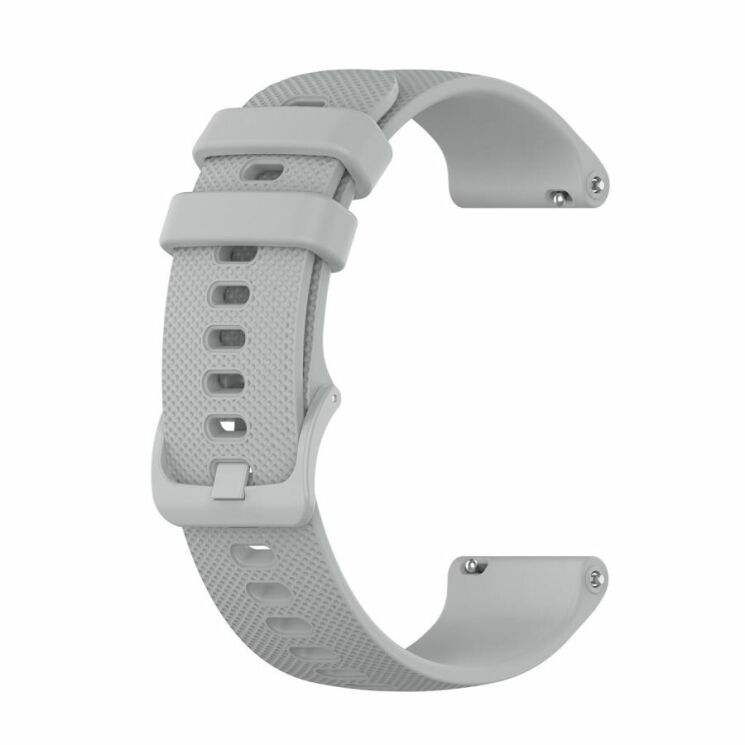 Ремешок UniCase Rhombus Texture для Huawei Watch GT 2e - Grey: фото 4 из 5