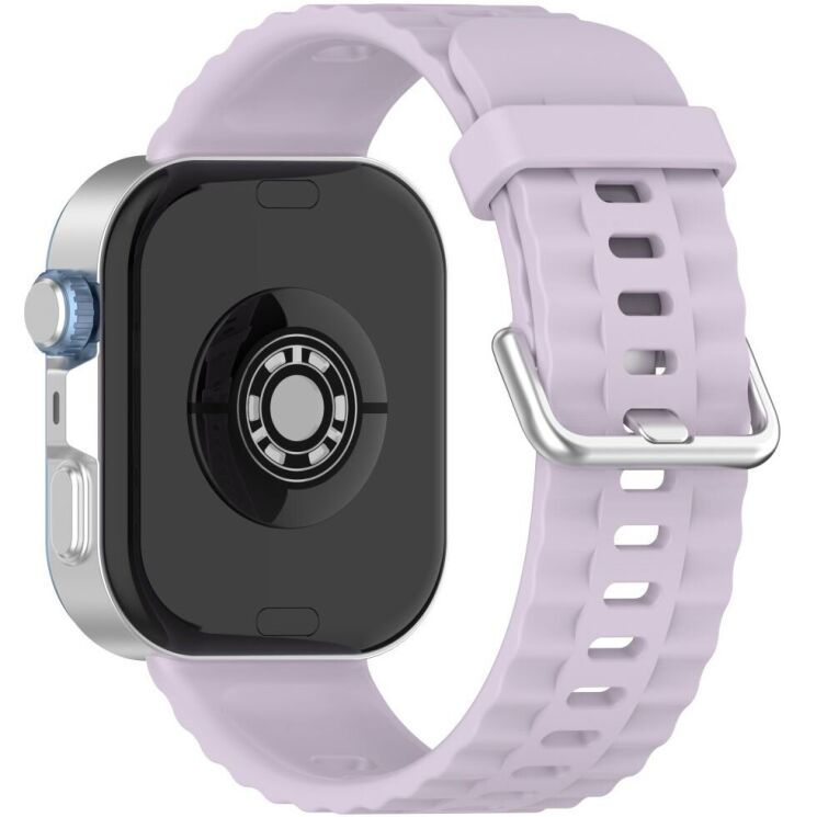 Ремешок UniCase Silicone Strap для Huawei Watch Fit 3 / Fit 4 / Fit 4 Pro - Light Purple: фото 1 из 7