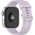 Ремешок UniCase Silicone Strap для Huawei Watch Fit 3 / Fit 4 / Fit 4 Pro - Light Purple: фото 1 из 7