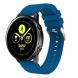 Ремінець UniCase Twill Texture для Samsung Watch Active / Active 2 40mm / Active 2 44mm - Dark Blue (223110DB). Фото 2 з 5