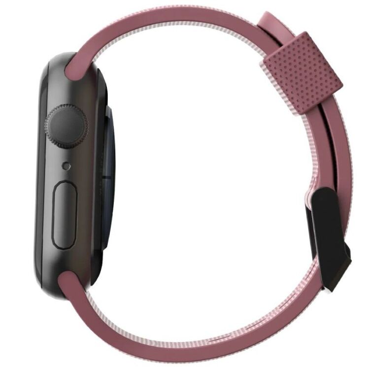 Ремешок URBAN ARMOR GEAR (UAG) [U] Dot Silicone для Apple Watch 42 (Series 10/11) / 41 / 40 / SE 40 / 38 (19248K314848) - Dusty Rose: фото 4 из 5