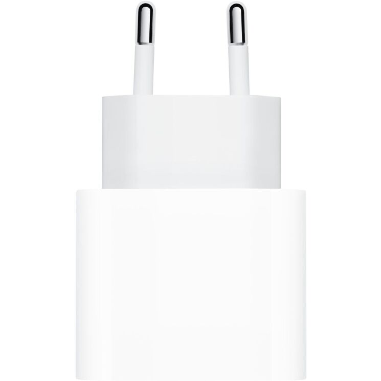 Сетевое зарядное устройство Apple Power Adapter 20W Type-C для iPhone / iPad (MD3J4ZM/A) - White: фото 2 из 3