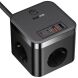 Сетевое зарядное устройство Baseus PowerCombo Cube 7-Ports Power Strip (30W) E00066400117-00 - Black (346133B). Фото 3 из 19
