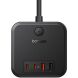 Сетевое зарядное устройство Baseus PowerCombo Cube 7-Ports Power Strip (30W) E00066400117-00 - Black (346133B). Фото 2 из 19