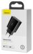 Мережевий зарядний пристрій Baseus Speed Mini Quick Charger 1C (20W) - Black (141818B). Фото 5 з 5