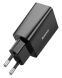 Мережевий зарядний пристрій Baseus Speed Mini Quick Charger 1C (20W) - Black (141818B). Фото 2 з 5