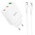 Сетевое зарядное устройство Hoco N33 Start PD35W (2C1A) + кабель Type-C to Type-C - White: фото 1 из 7
