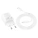 Сетевое зарядное устройство Hoco N55 20W 2C+2U + кабель Type-C to Lightning - White (960125W). Фото 3 из 6