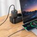 Сетевое зарядное устройство Hoco N63 PD30W + QC3.0 (USB + Type-C) + кабель Type-C to Type-C - Black (960202B). Фото 5 из 5