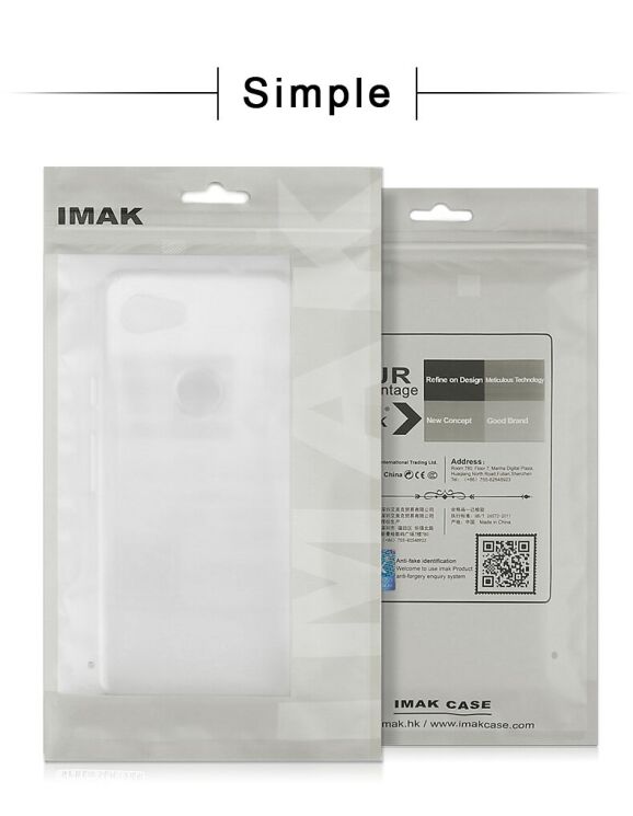 Силиконовый чехол IMAK UX-5 Series для Realme 7 Pro - Transparent: фото 14 из 14