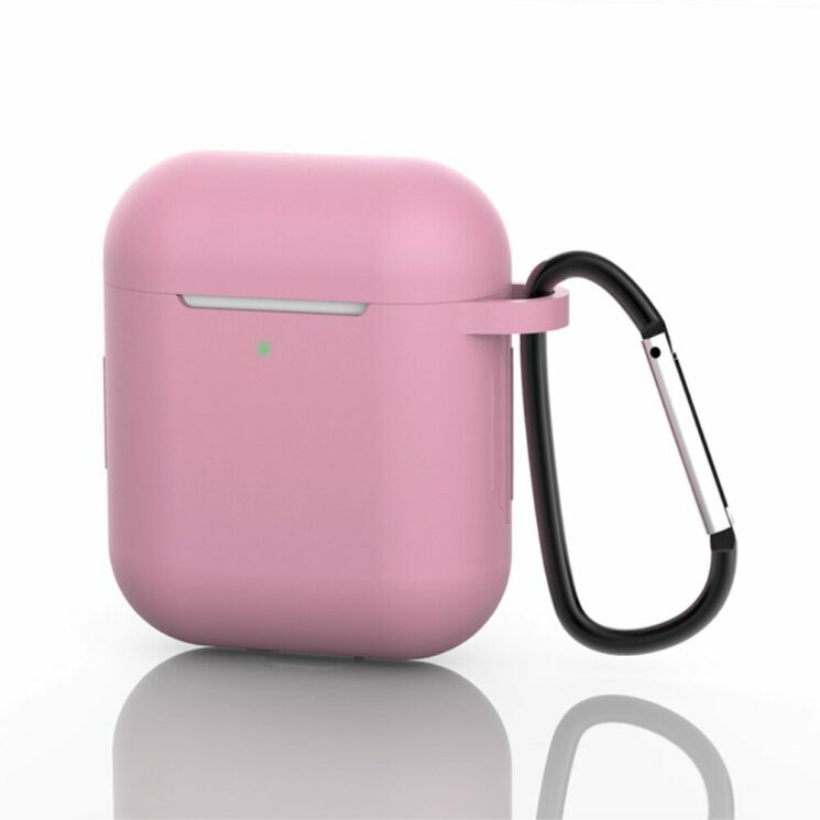 Силиконовый чехол UniCase Protective Case для Apple AirPods 1 / 2 - Pink: фото 2 из 9