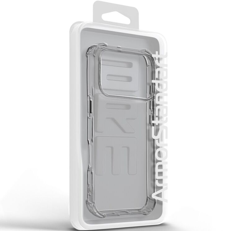 Силіконовий (TPU) чохол ArmorStandart Air Force для iPhone 18 Pro - Transparent (440145) Силіконовий (TPU) чохол ArmorStandart Air Force для iPhone 18 Pro - Transparent: фото 3 з 6