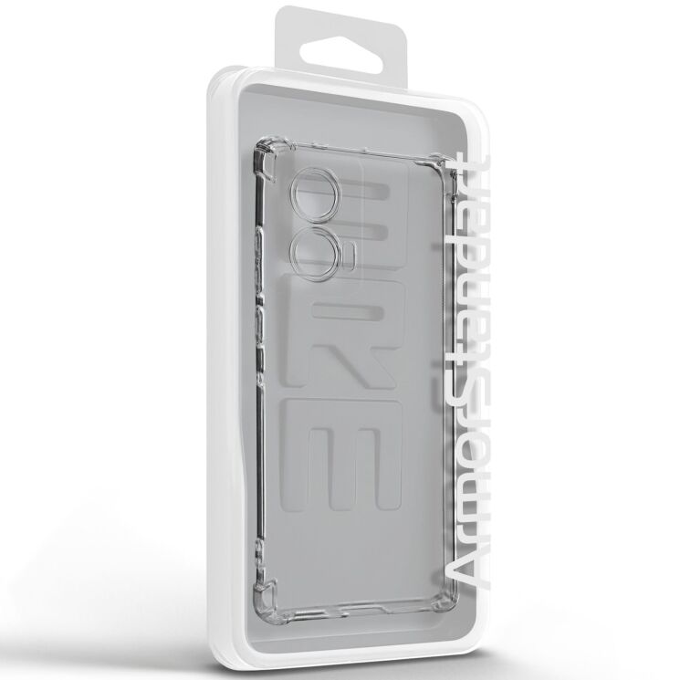 Силиконовый (TPU) чехол ArmorStandart Air Force для Motorola Edge 50 Fusion - Clear: фото 3 из 6