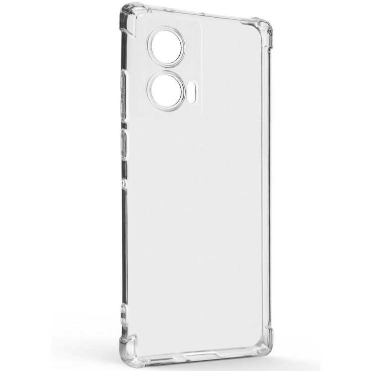 Силиконовый (TPU) чехол ArmorStandart Air Force для Motorola Edge 50 Fusion - Clear: фото 2 из 6