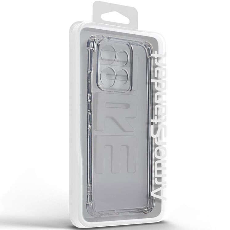 Силіконовий (TPU) чохол ArmorStandart Air Force для Motorola Edge 50 Neo / 60 Neo - Transparent: фото 3 з 6