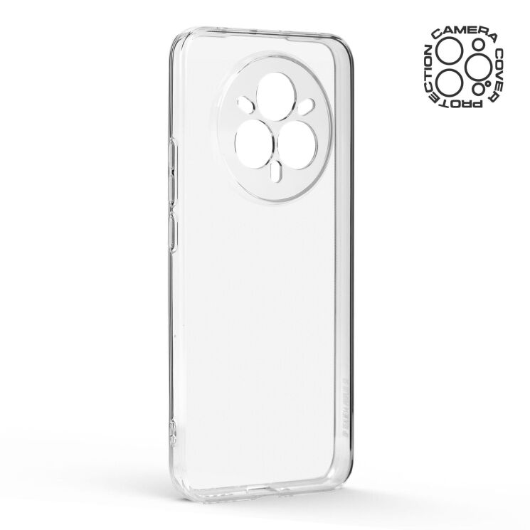 Силиконовый (TPU) чехол ArmorStandart Air Series для Realme 14 Pro Plus - Transparent: фото 3 из 6